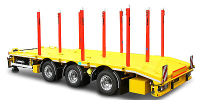 Multi carrier 3-axle central axle